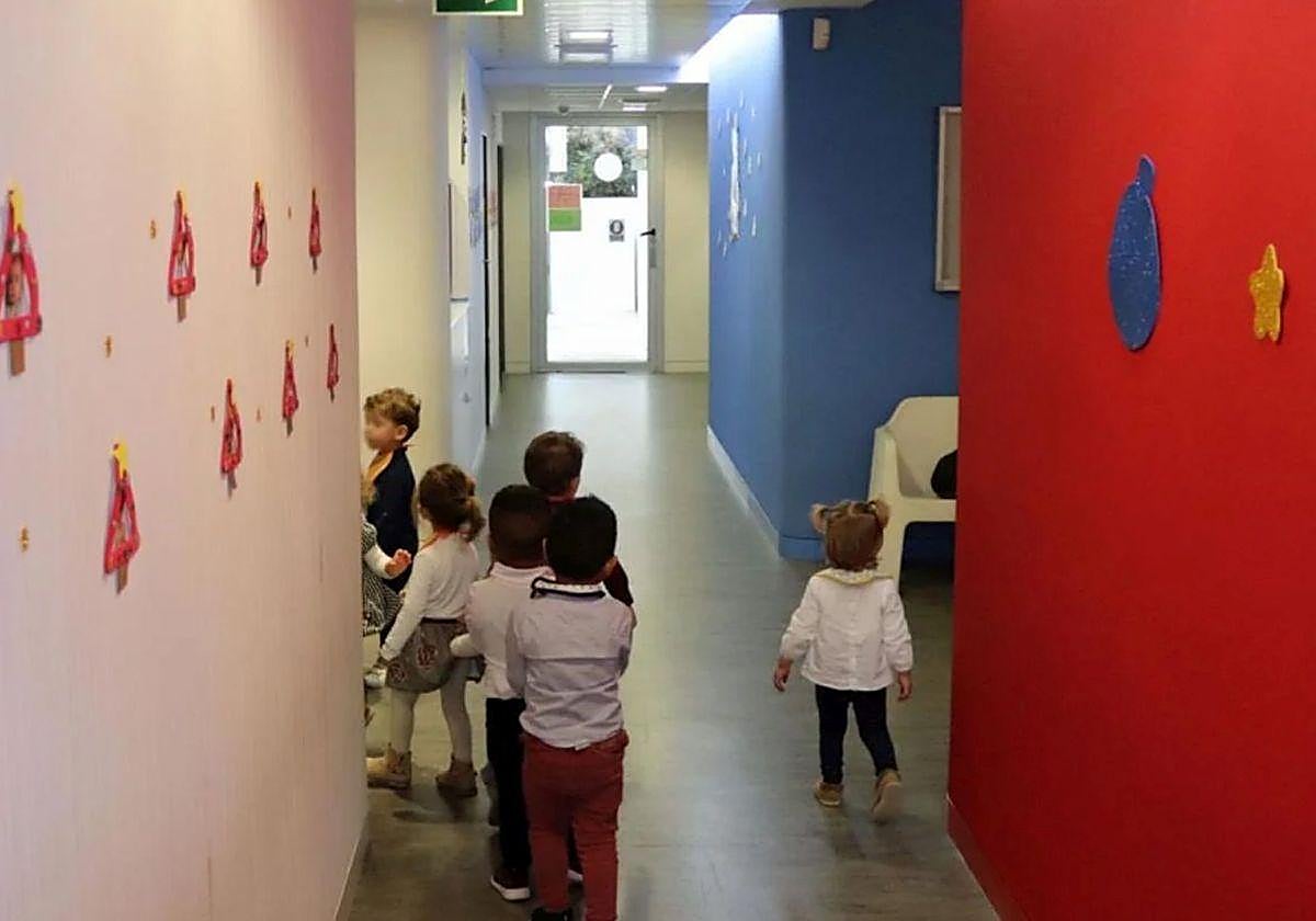 Imagen de archivo de una escuela infantil.