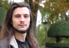 El cineasta burgalés Saúl González Abejón.