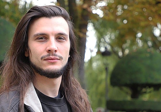 El cineasta burgalés Saúl González Abejón.