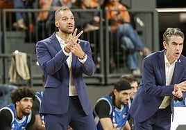 Bruno Savignani, dirigiendo el choque.