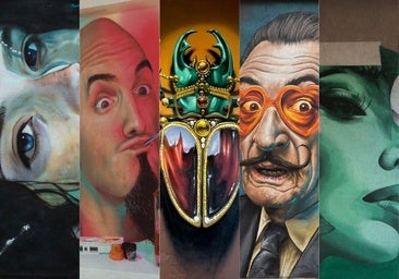 Los cinco murales de Aranda que aspiran a convertirse en los mejores del mundo