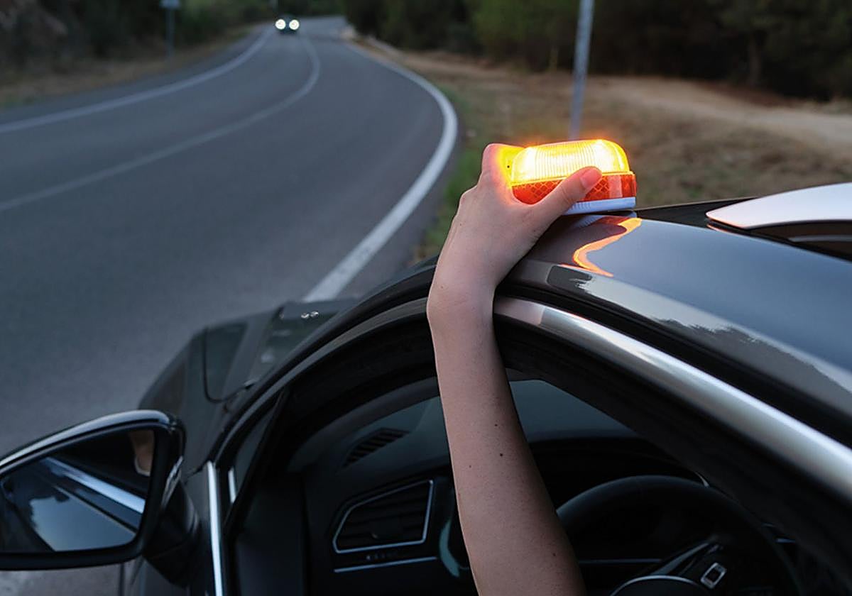 Imagen de una baliza V16