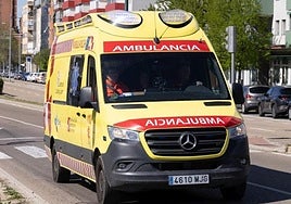 Ambulancia de Sacyl.