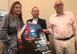 Mariola Rilova, Carlos Izquierdo y José Miguel Martínez de Lecea