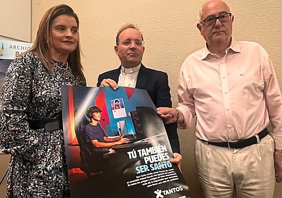 Mariola Rilova, Carlos Izquierdo y José Miguel Martínez de Lecea