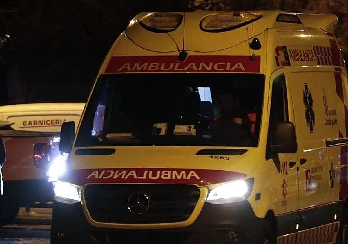 Sacyl ha enviado una ambulancia para atender al agente intoxicado en Villadiego.