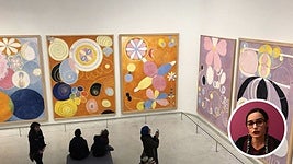 Muestra de Hilda Af Klint en Bilbao.