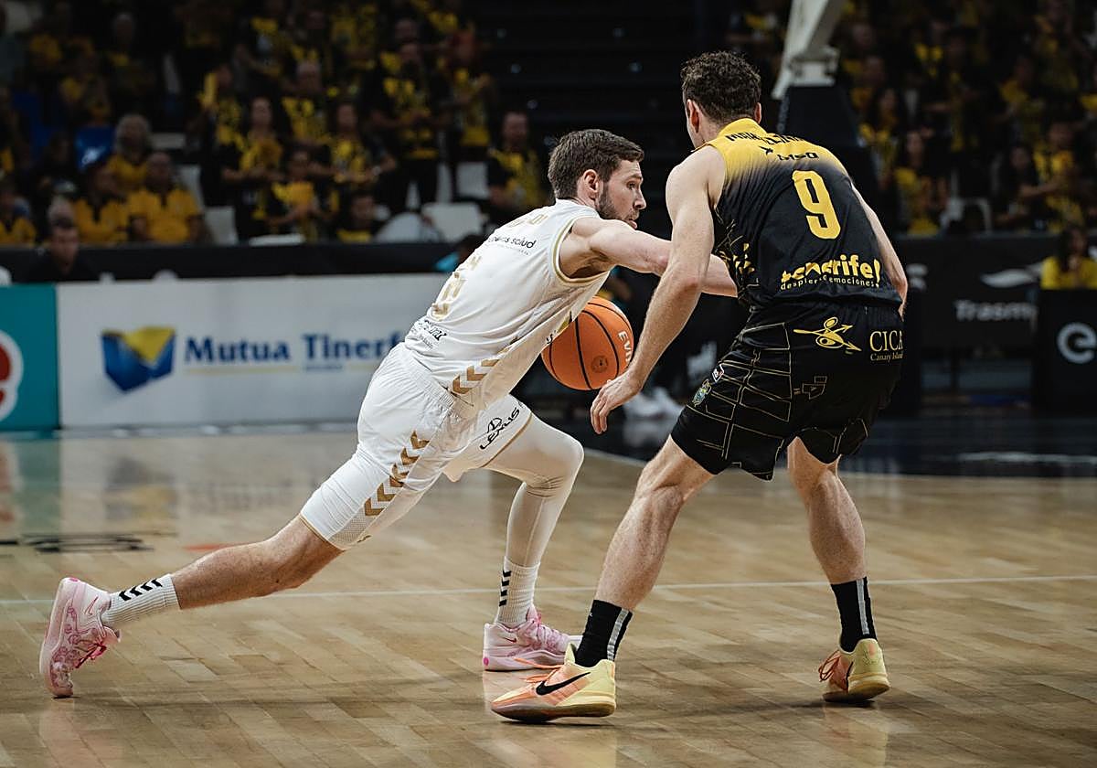 Instante del partido.