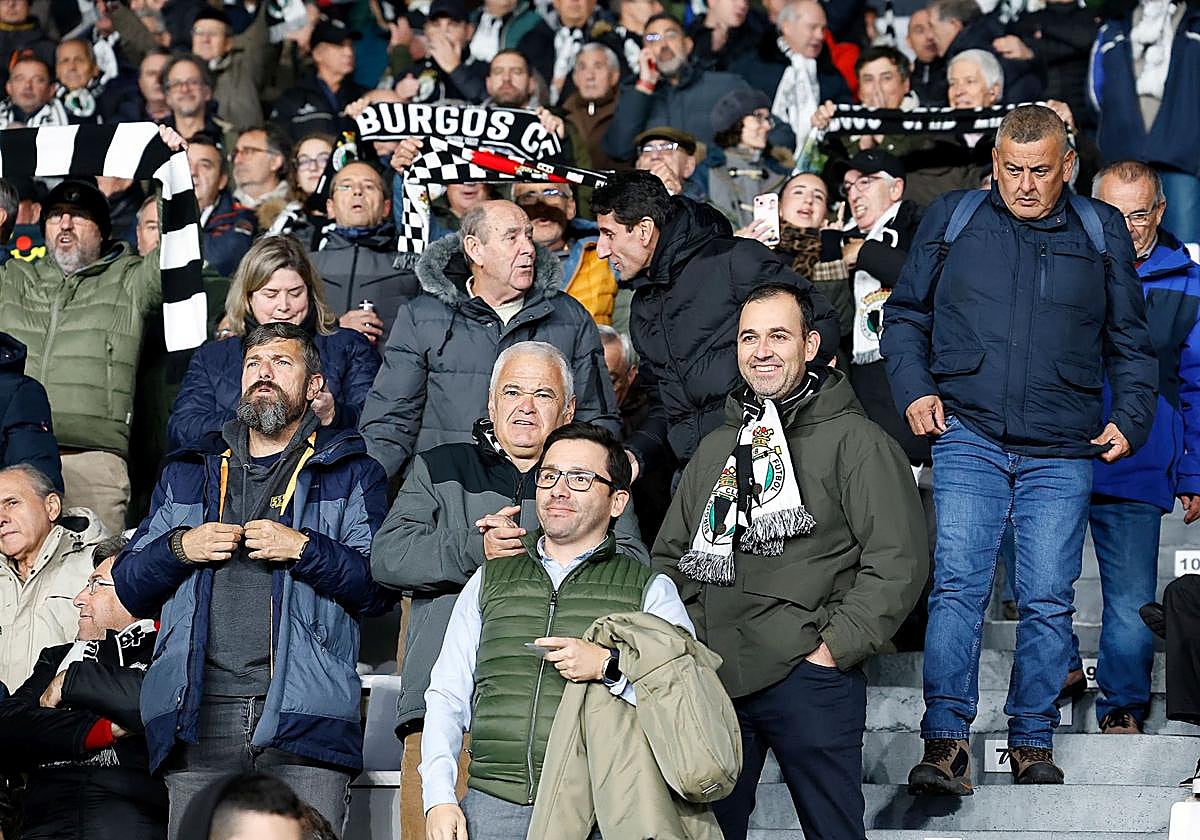 El partido entre el Burgos CF y el Castellón, en imágenes
