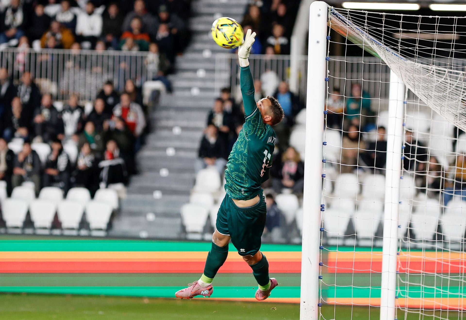 El partido entre el Burgos CF y el Castellón, en imágenes