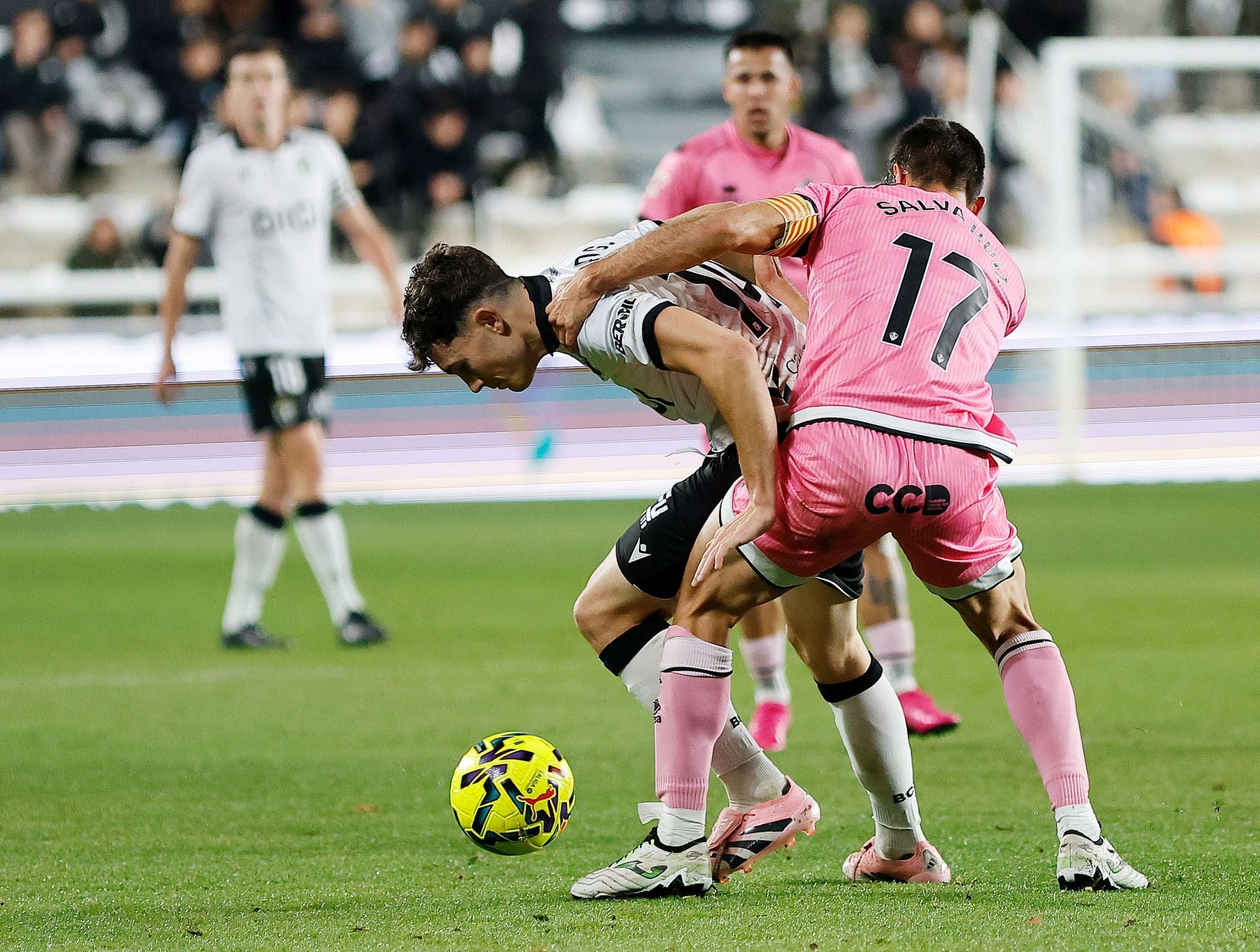 El partido entre el Burgos CF y el Castellón, en imágenes