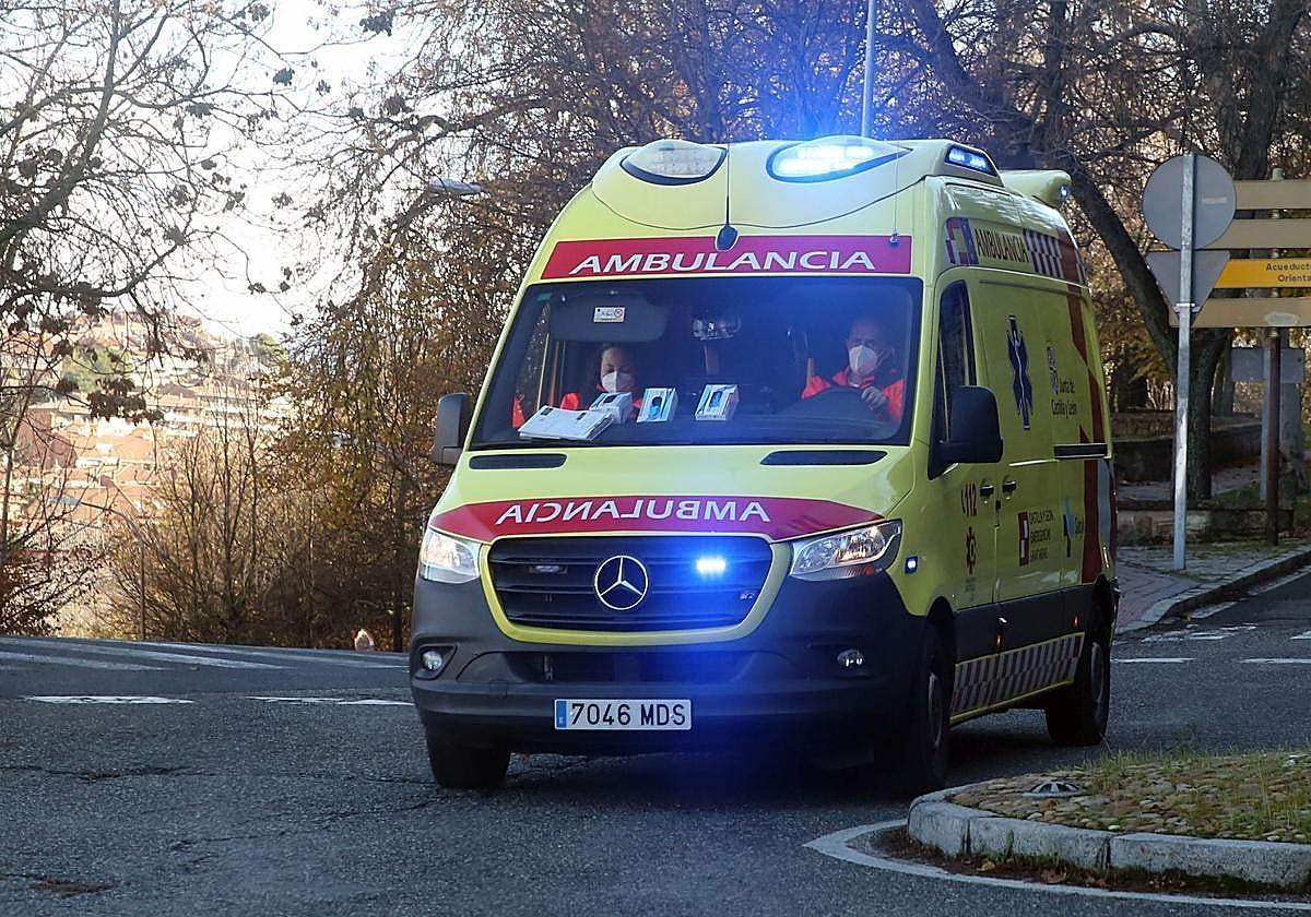 Imagen de archivo de una ambulancia.