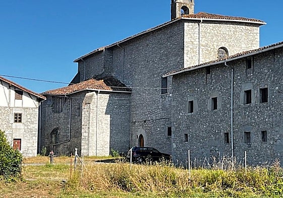 Monasterio de Orduña donde presuntamente están enclaustradas las monjas clarisas verdaderas.