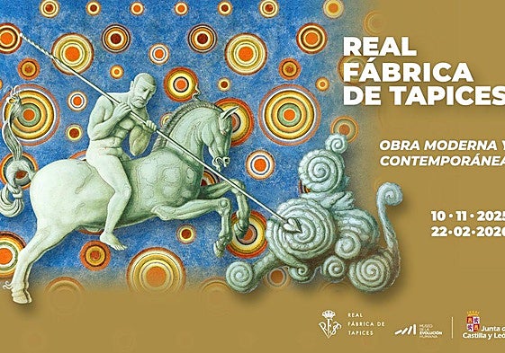 El Museo de la Evolución Humana acoge la exposición más completa de la Real Fábrica de Tapices