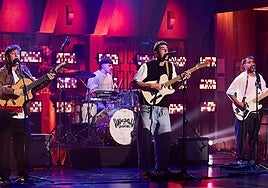 Sanguijuelas del Guadiana durante su concieto en 'La Revuelta'.