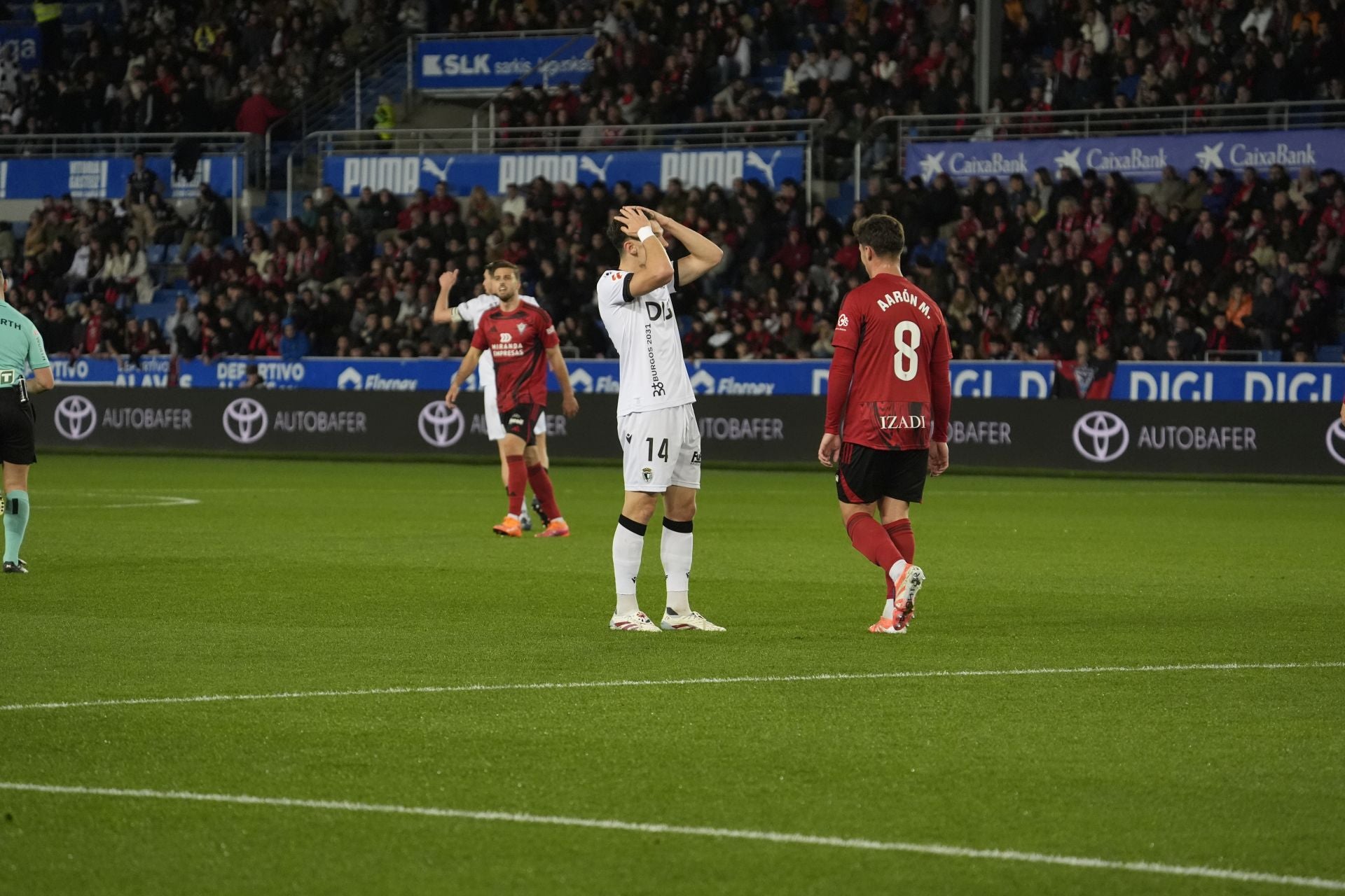 Todas las imágenes del derbi burgalés entre el Mirandés y el Burgos