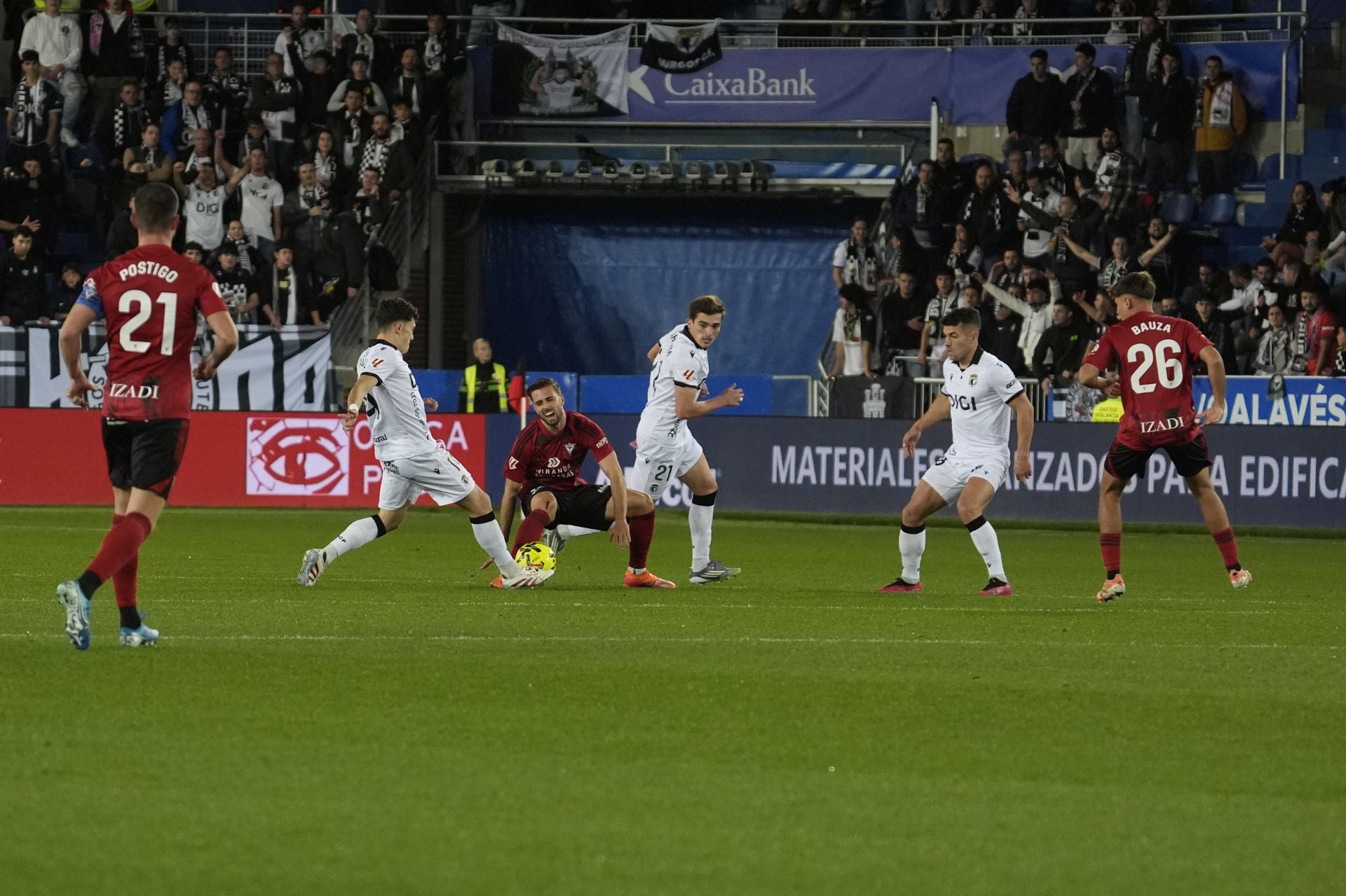 Todas las imágenes del derbi burgalés entre el Mirandés y el Burgos