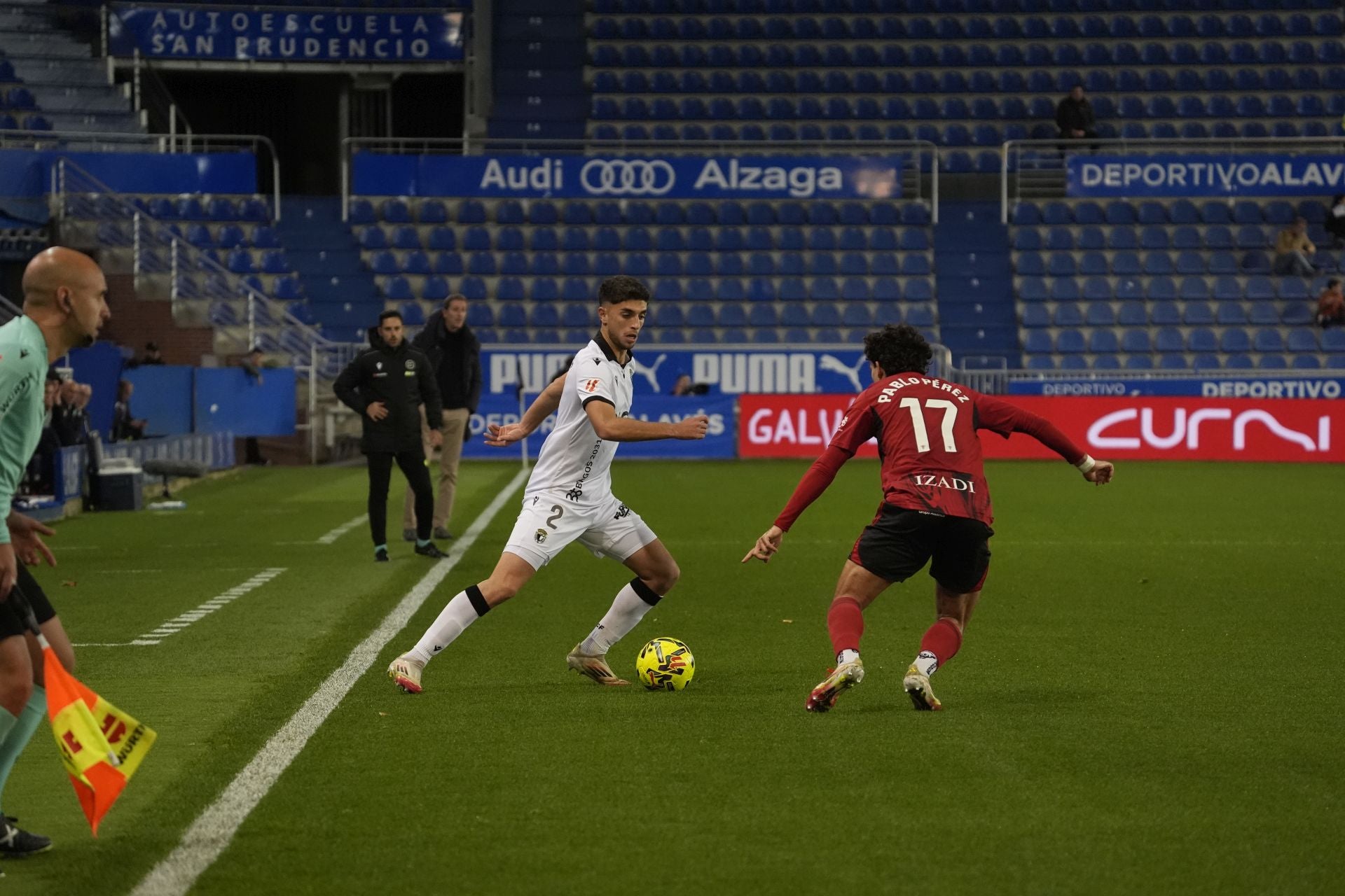 Todas las imágenes del derbi burgalés entre el Mirandés y el Burgos