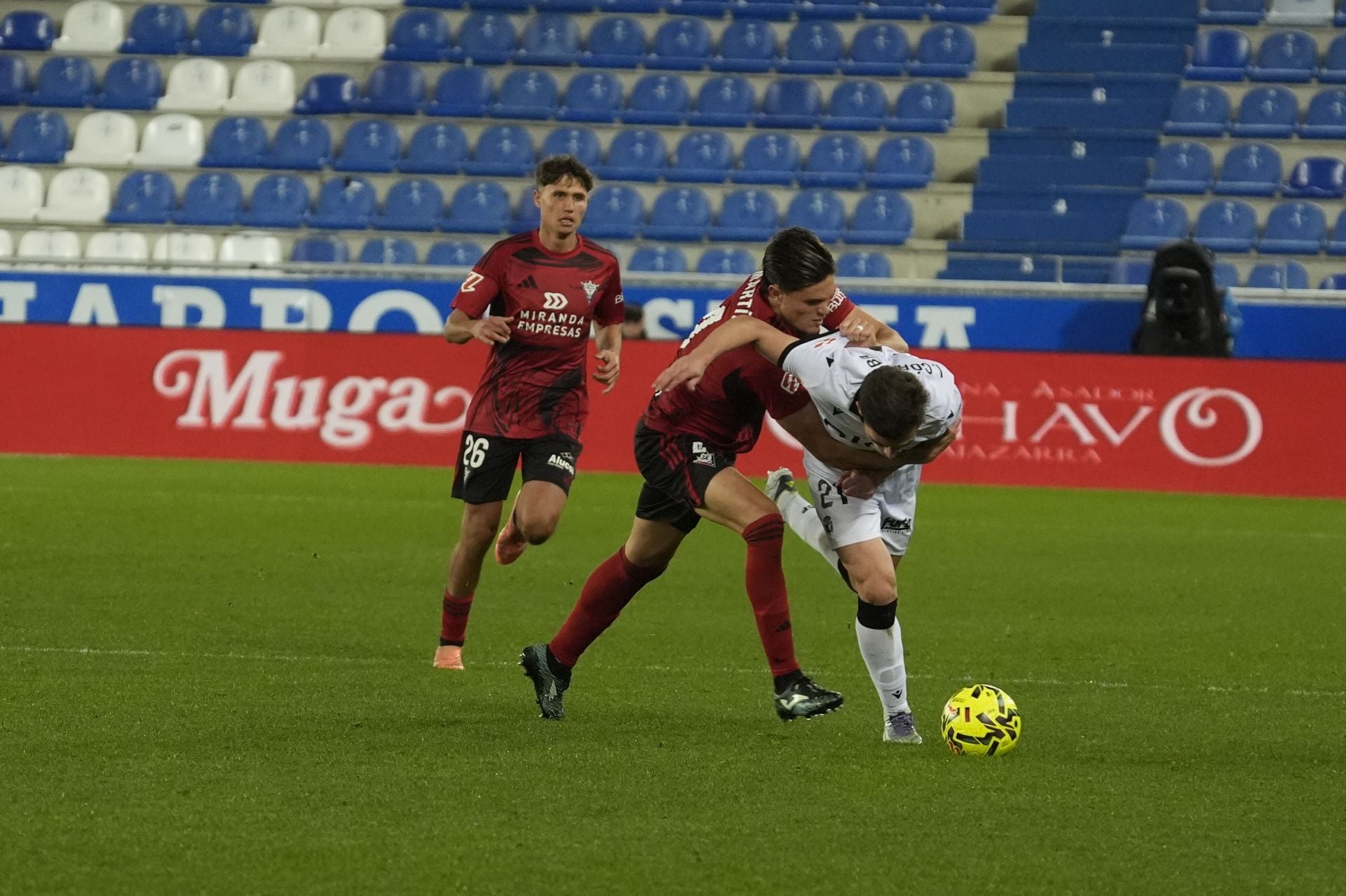 Todas las imágenes del derbi burgalés entre el Mirandés y el Burgos