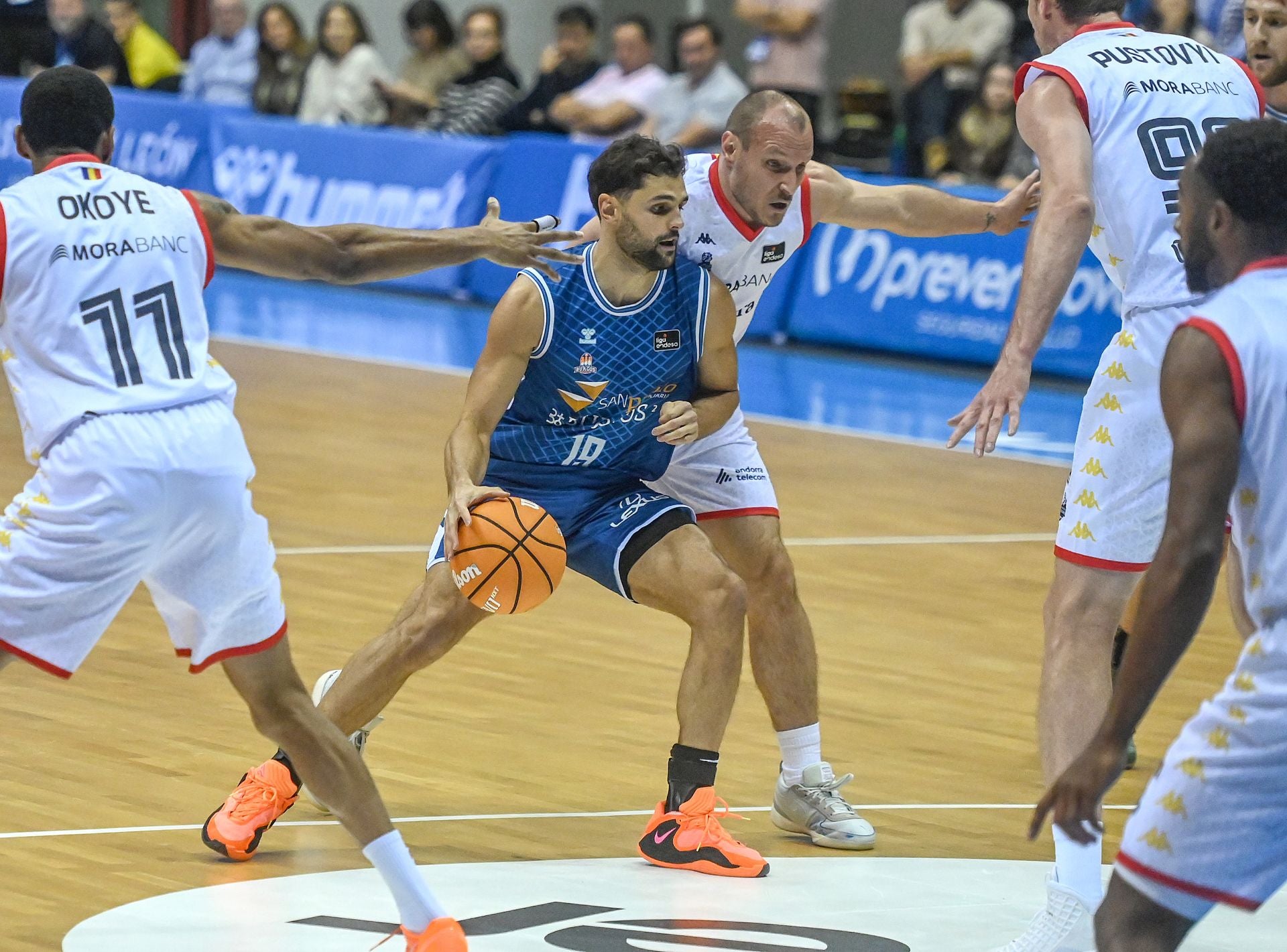 Así ha sido en imágenes la derrota del San Pablo frente al Morabanc Andorra