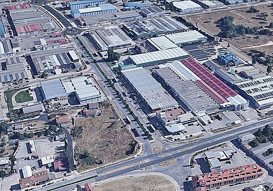 Imagen de archivo de una visión aérea del último tramo de la calle Alcalde Martín Cobos