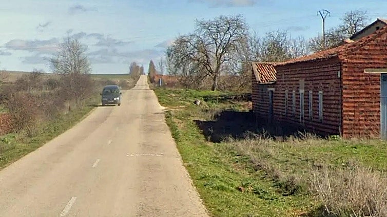 Cortan la carretera BU-601 entre dos pueblos de la provincia de Burgos