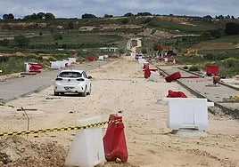 Obras en el Parque Tecnológico de Burgos.