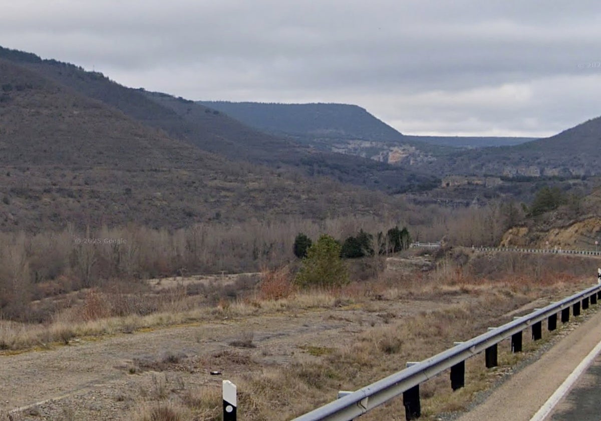 Montes de Tubilla del Agua desde la N-623.