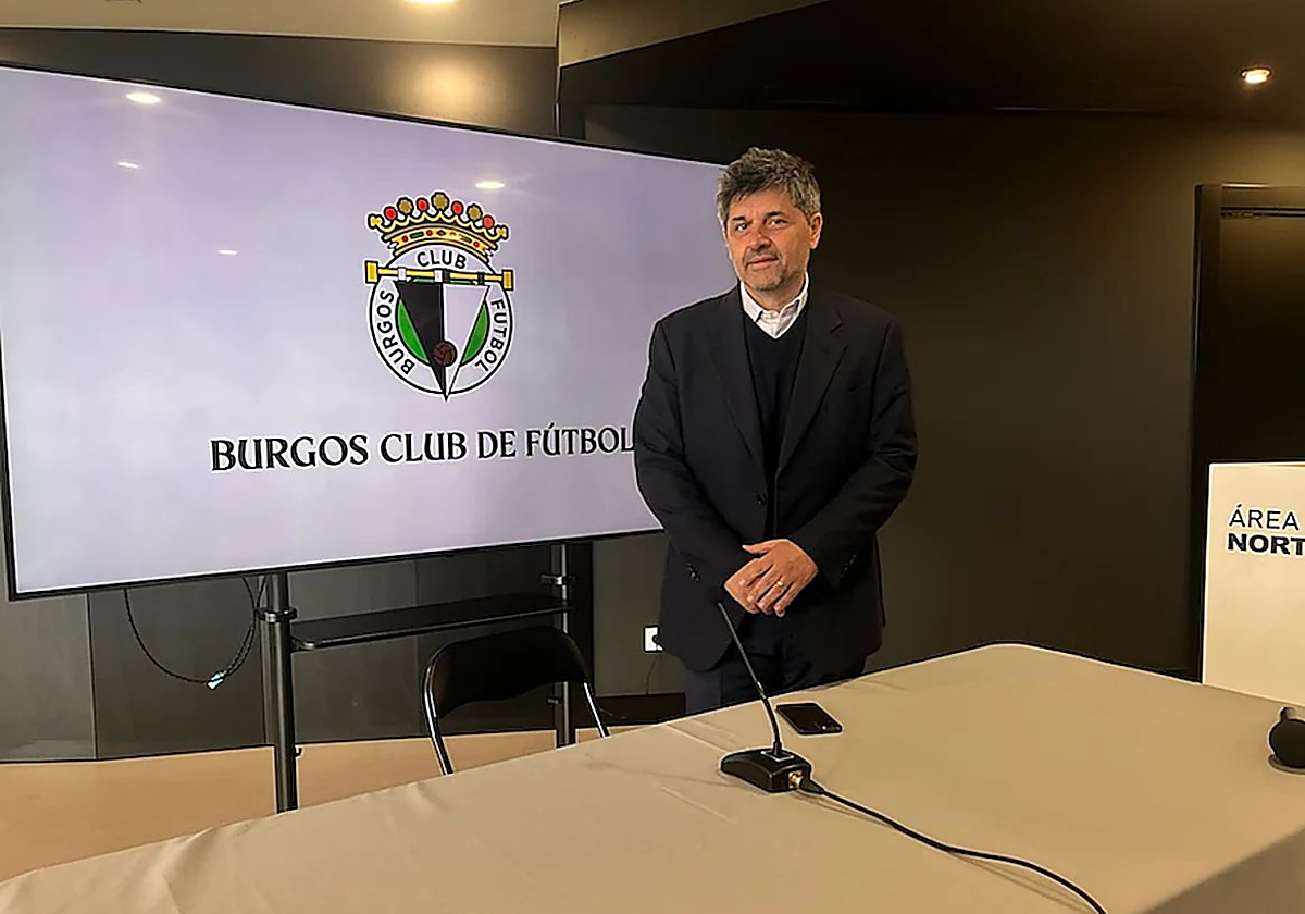 Marcelo Figoli, en la rueda de prensa.