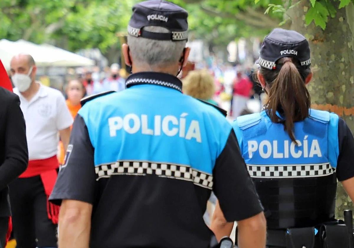 Imagen de archivo de la Policía Local de Burgos
