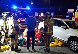 Imágen de uno de los accidentes mortales acontecidos este año en Burgos.