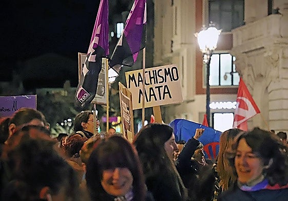Imagen de la manifestación del año pasado.