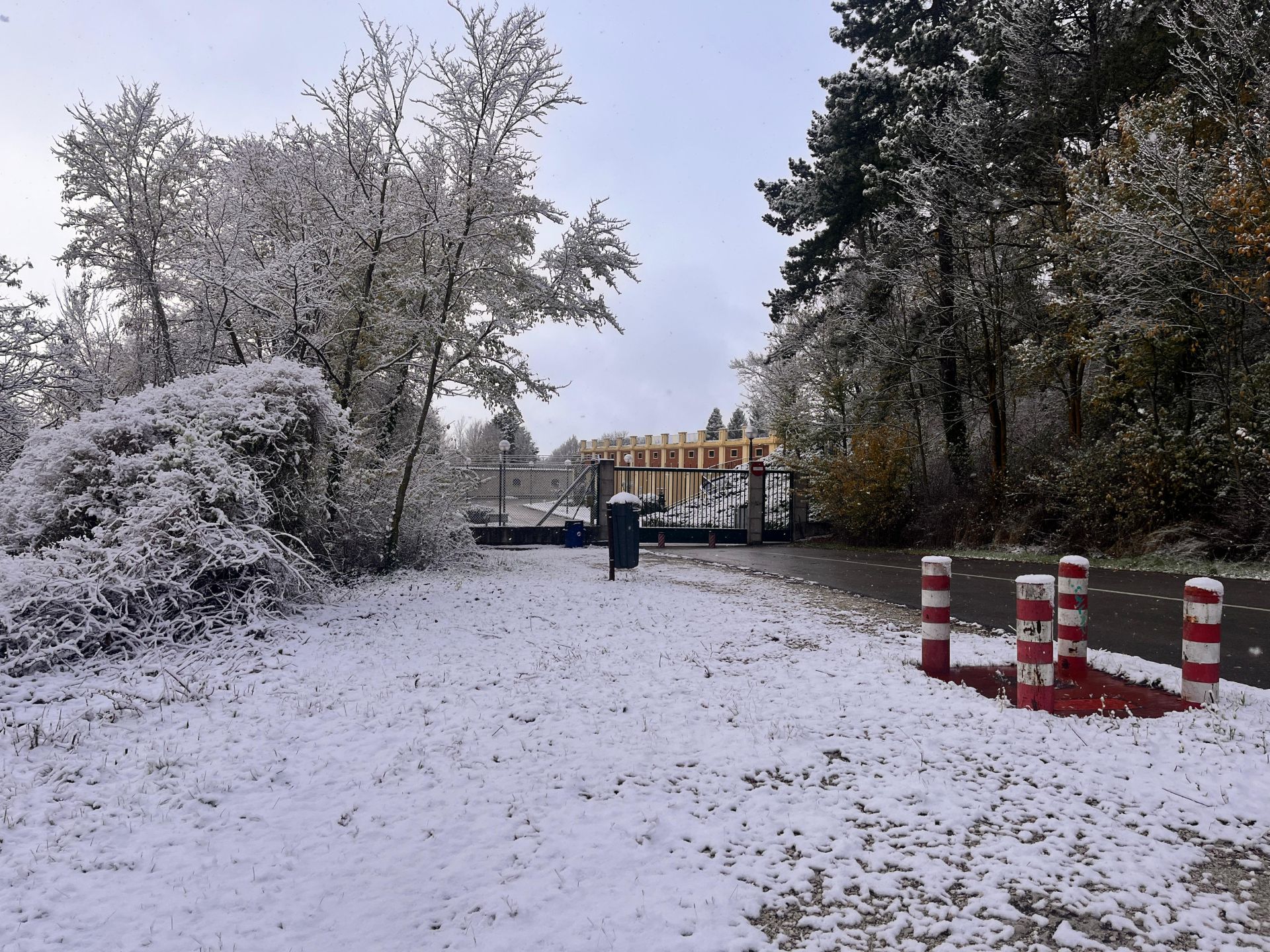 Las imágenes de la nieve que ha caído en Burgos