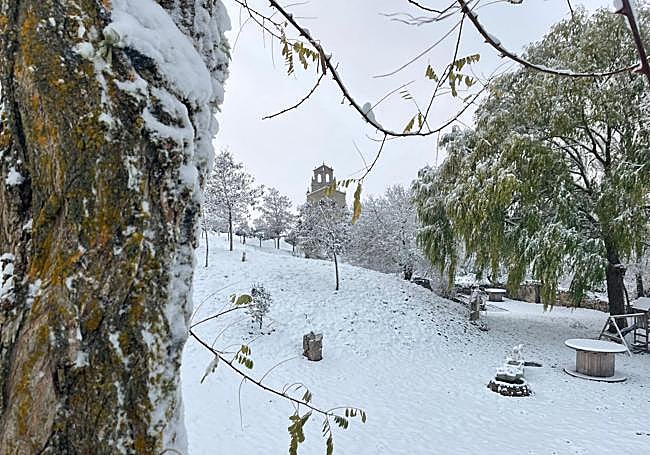 Nieve en Burgos
