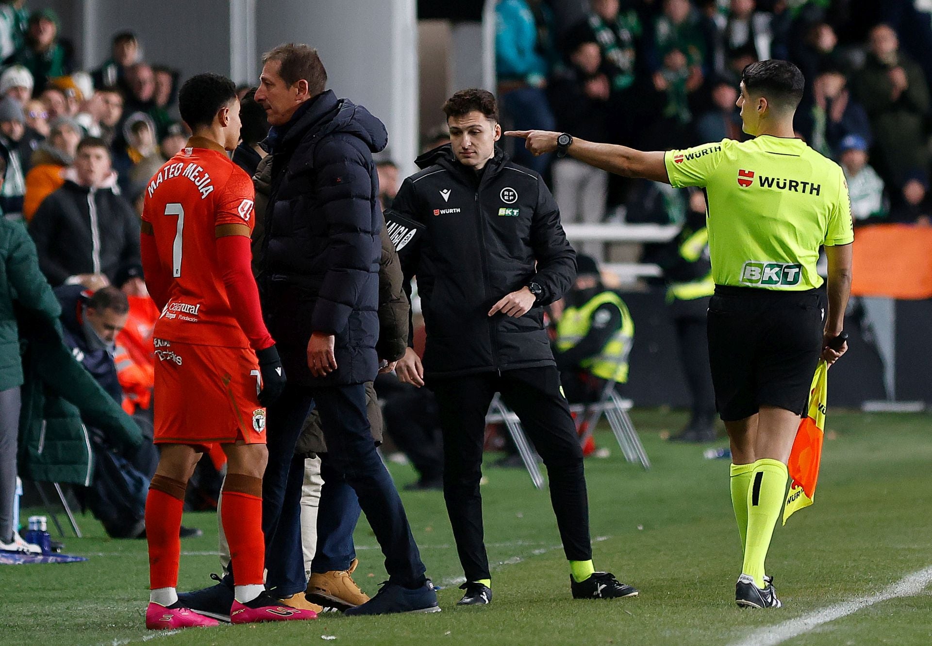 La derrota del Burgos CF frente al Racing, en imágenes