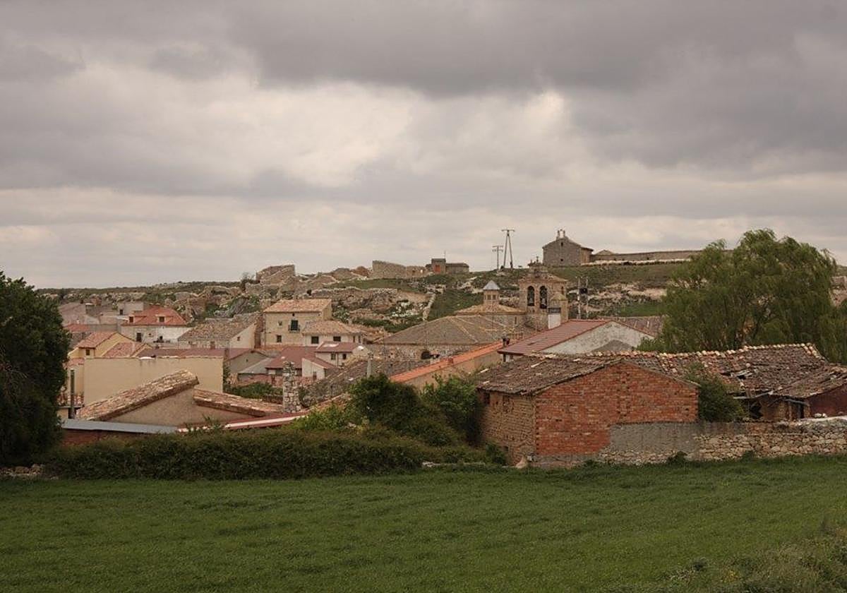 Vista de Fuentelcésped, en Burgos.