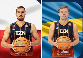 Felix Terins y Jan Zidek.