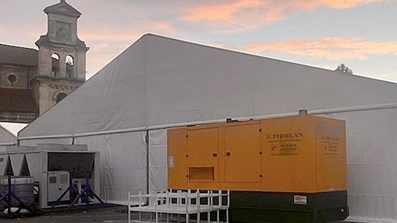 La pista de patinaje sobre hielo de Burgos estrena ubicación esta Navidad