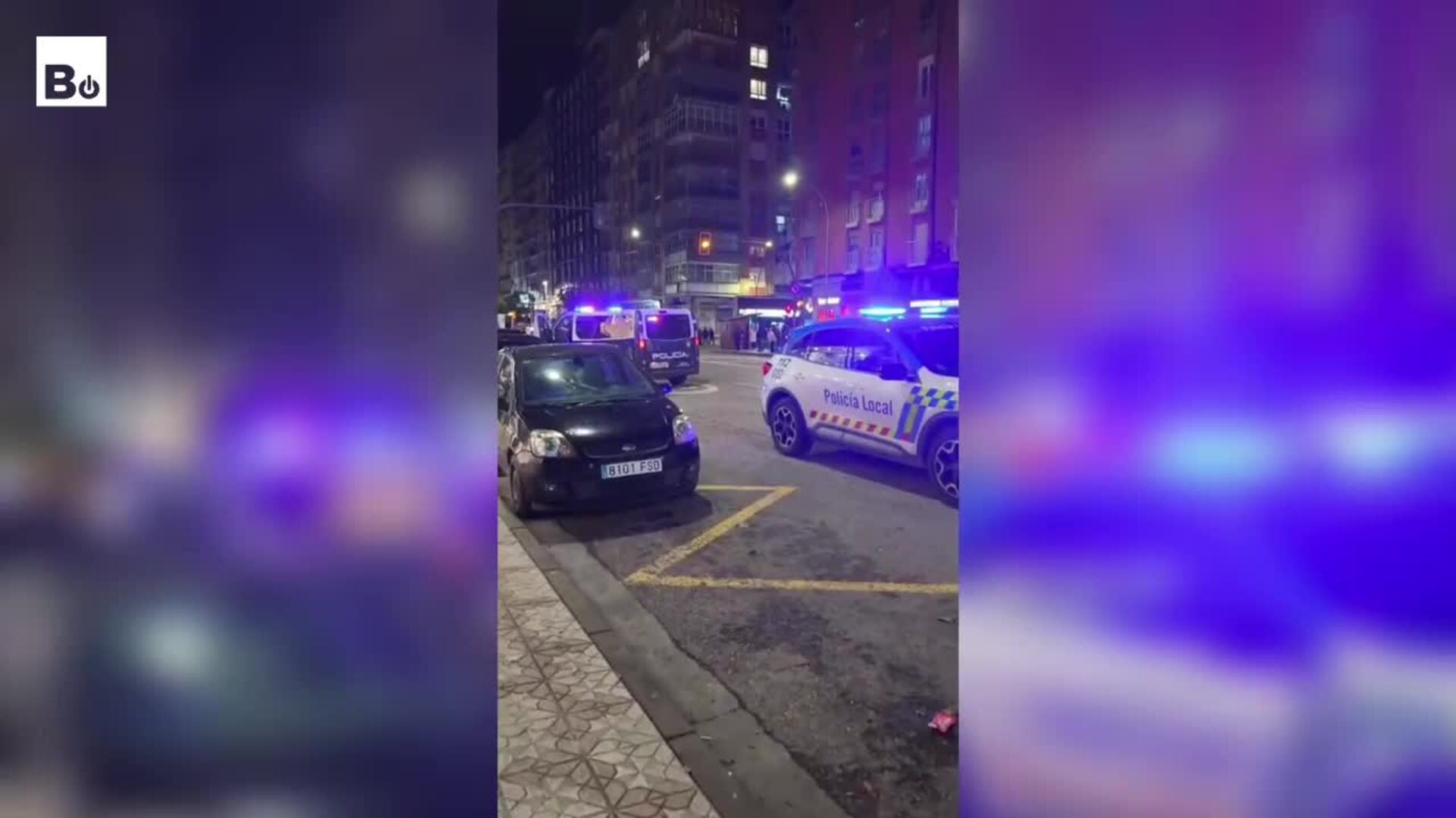 Agresión con arma de fuego en pleno casco urbano de Burgos