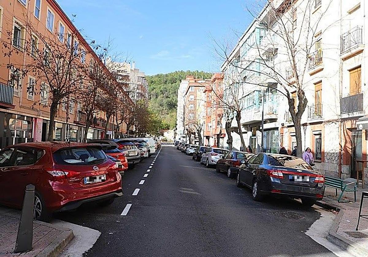 Calle Padre Flórez, en Burgos.