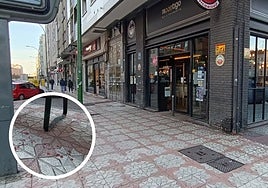 Lugar del incidente y rastros del mismo.