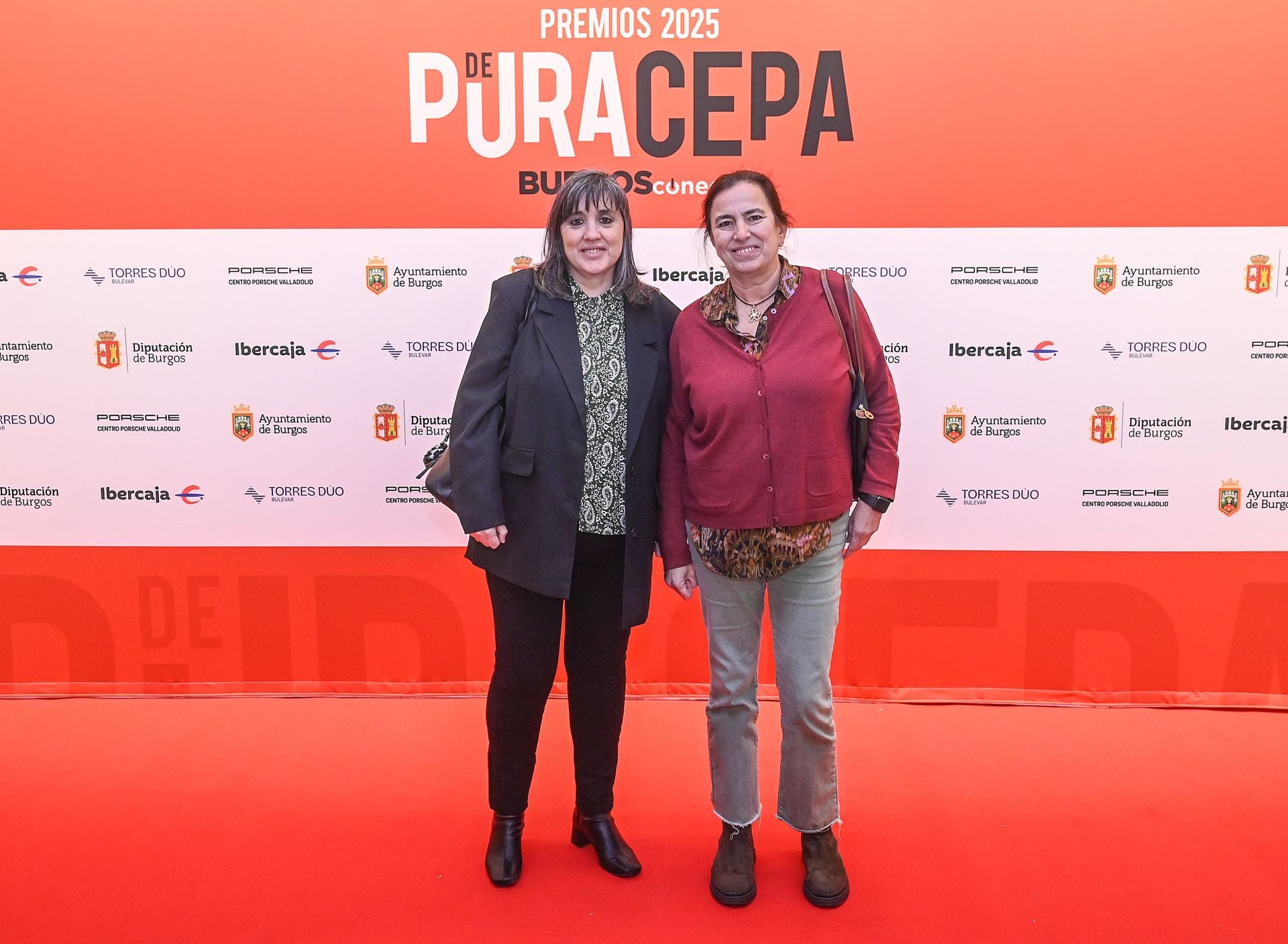 Pilar Zorrilla, presidenta de Autismo Burgos y Cochita Gárate, directora de Autismo Burgos.