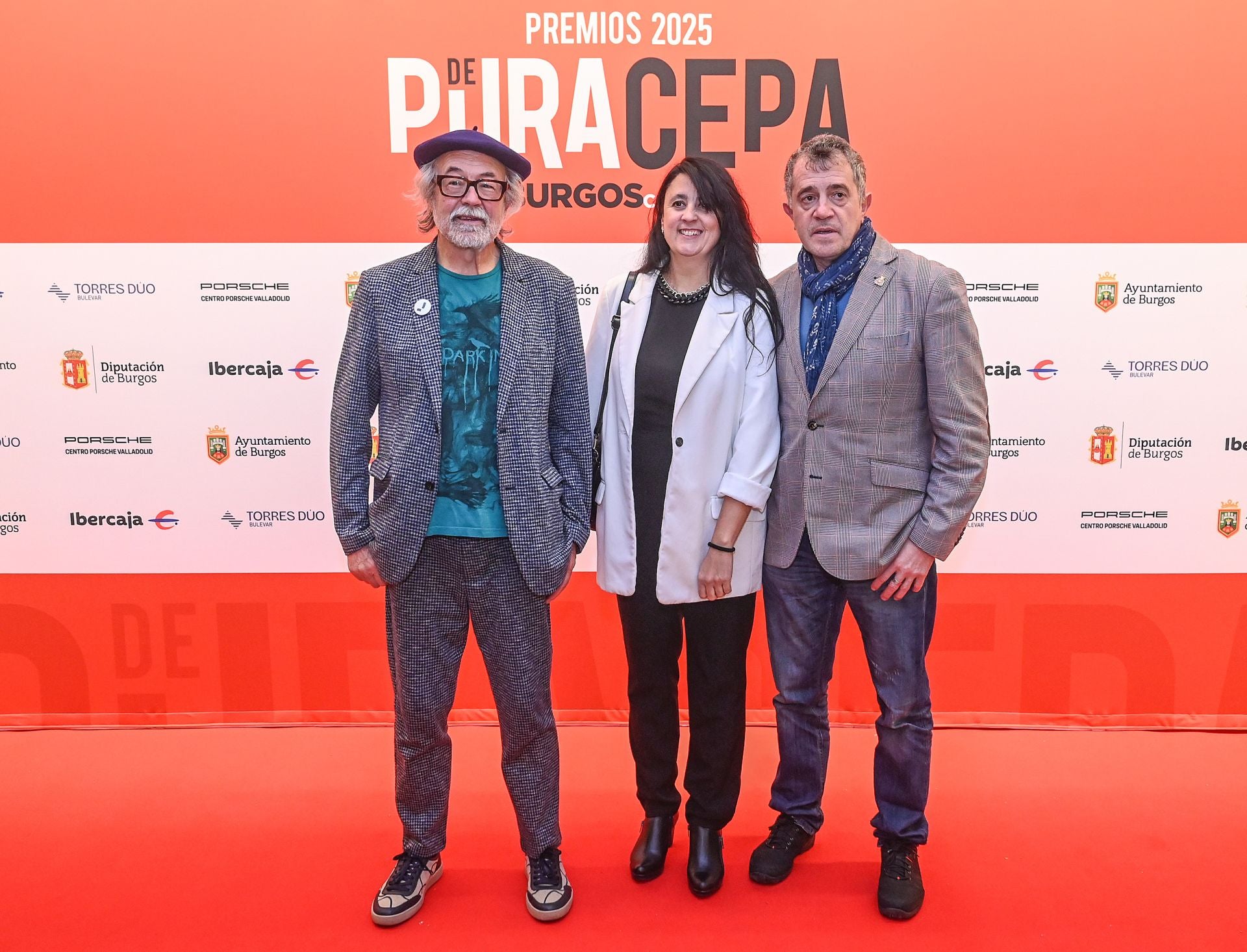 José María Romo, Virginia Escudero y Félix Cantabrana, concejales del Ayuntamiento de Burgos.