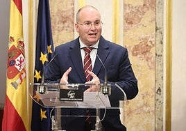 El secretario general del PP, Miguel Tellado.