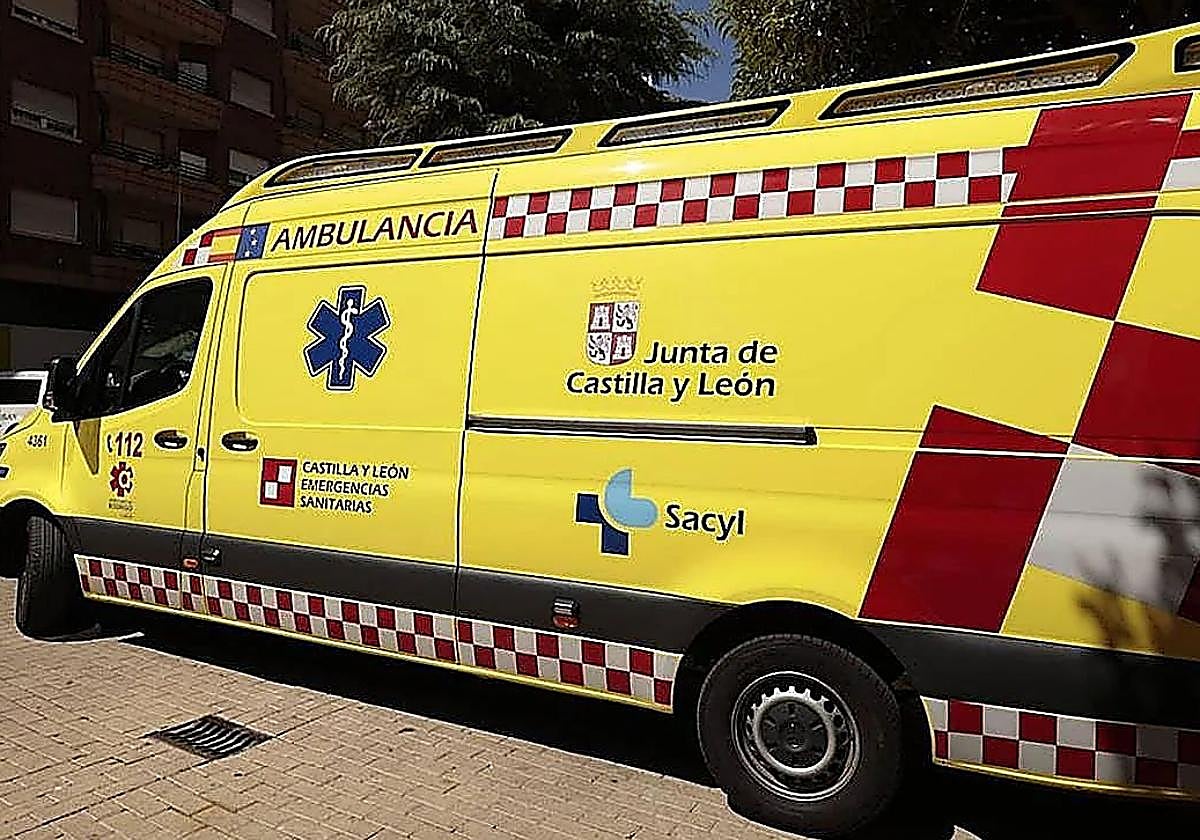 Ambulancia del Sacyl.