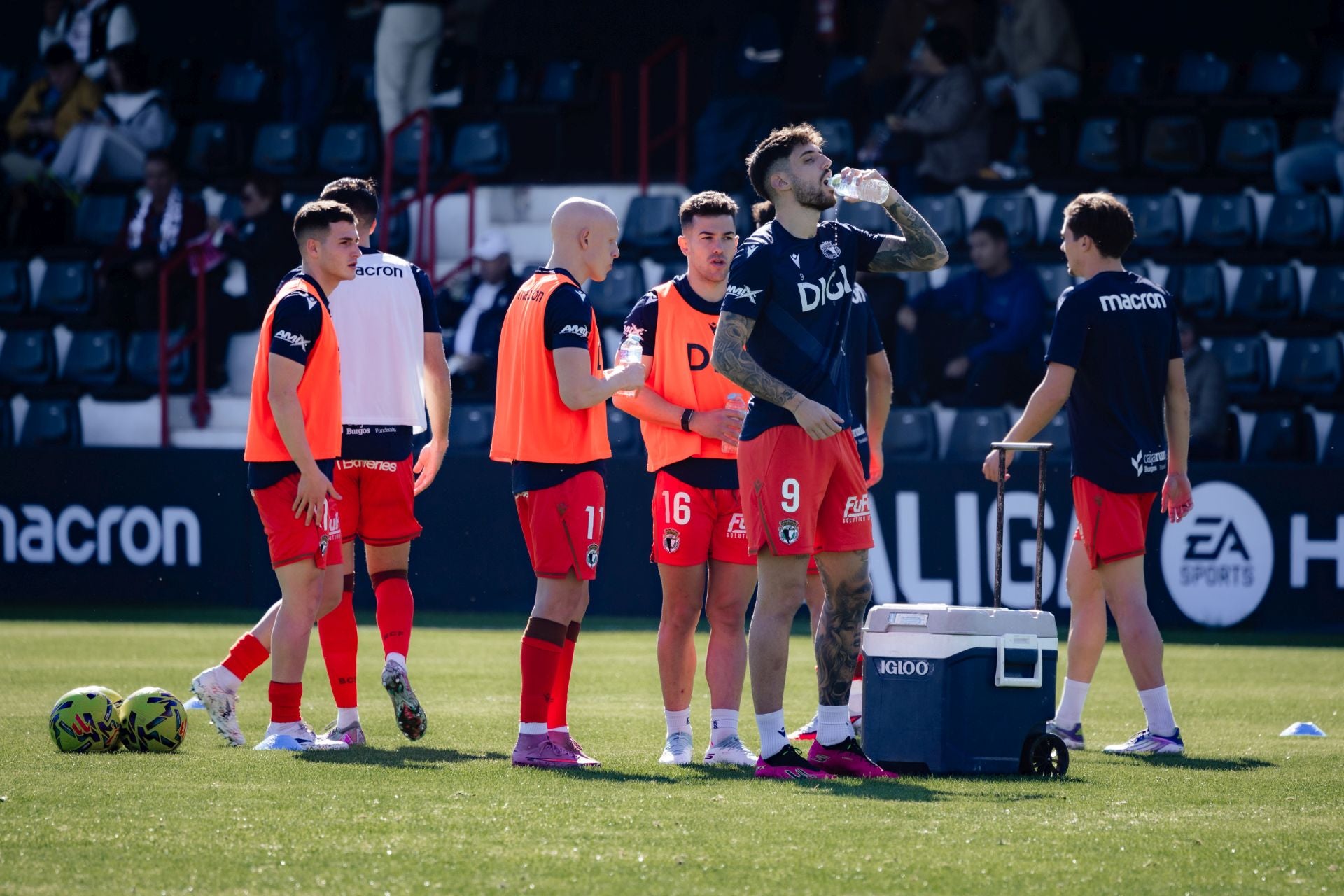 La derrota del Burgos CF en Ceuta, en imágenes
