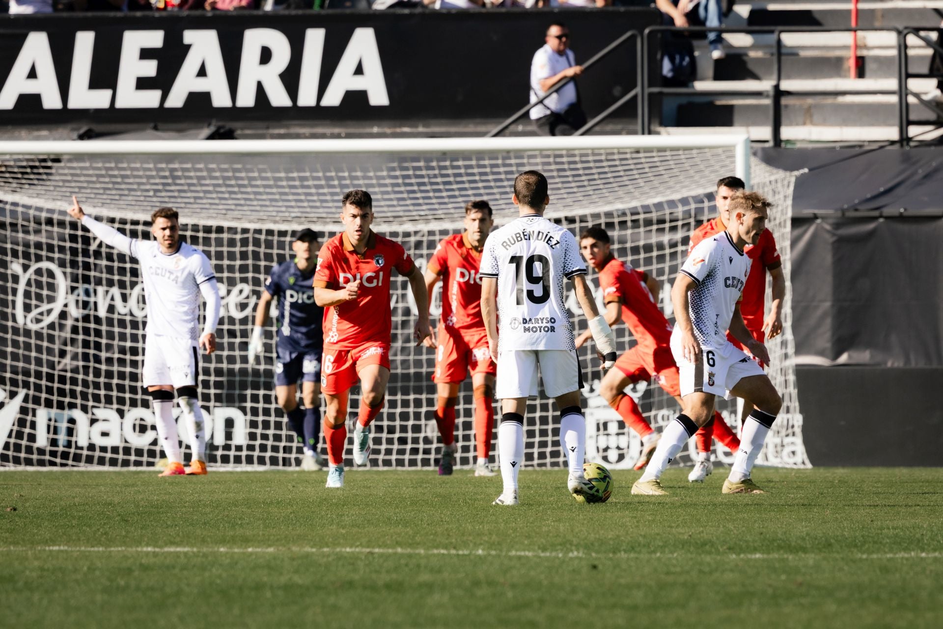 La derrota del Burgos CF en Ceuta, en imágenes