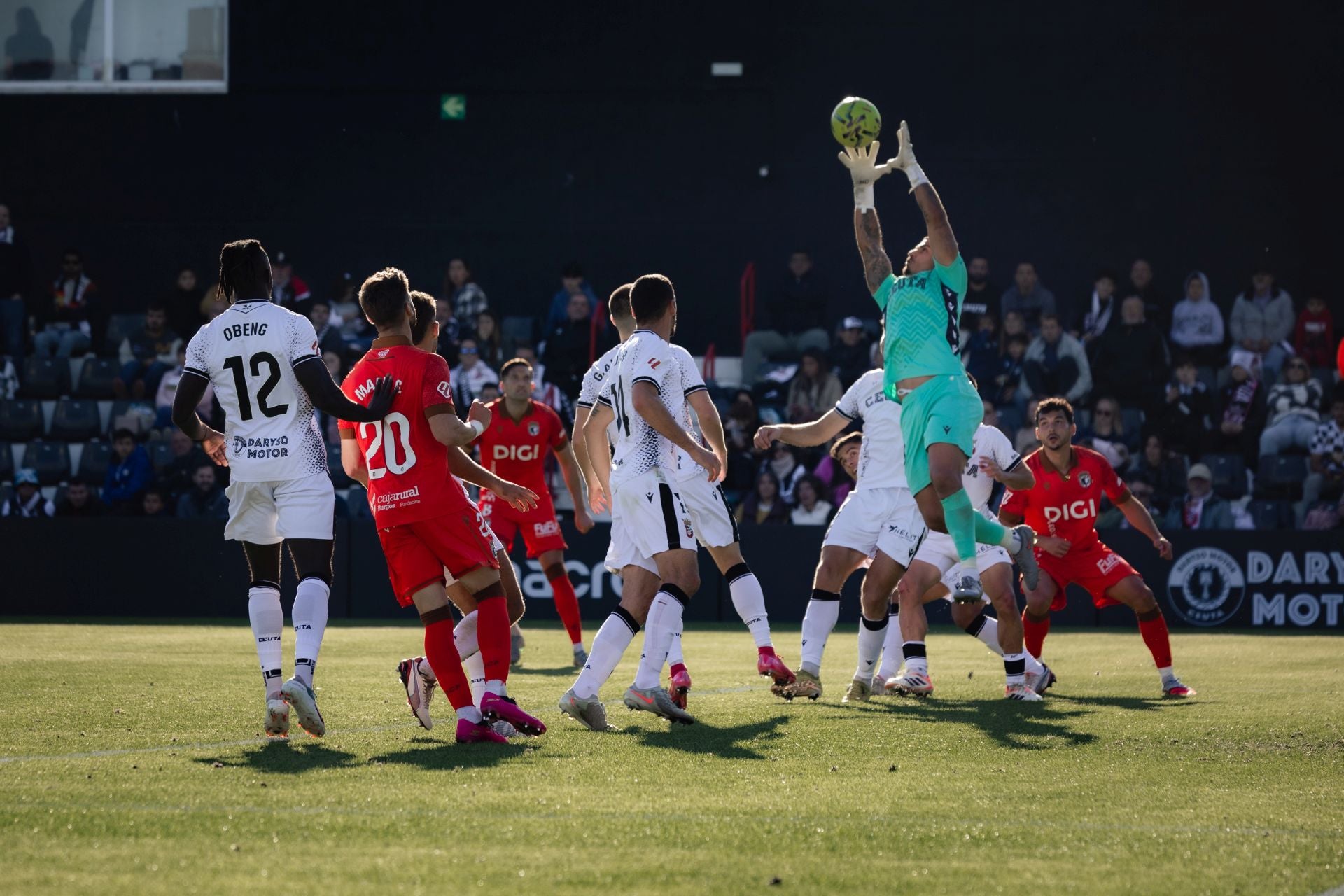 La derrota del Burgos CF en Ceuta, en imágenes