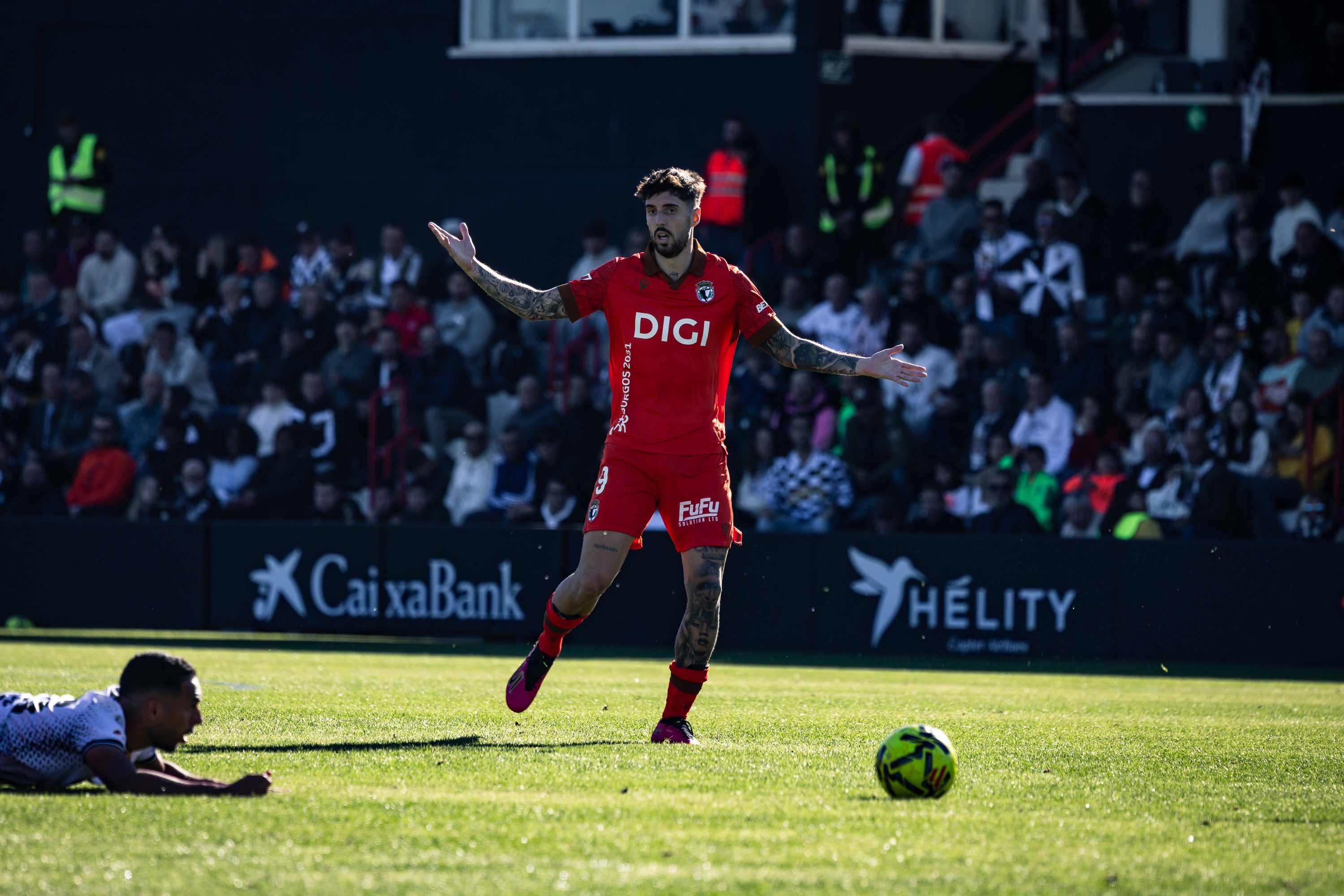 La derrota del Burgos CF en Ceuta, en imágenes