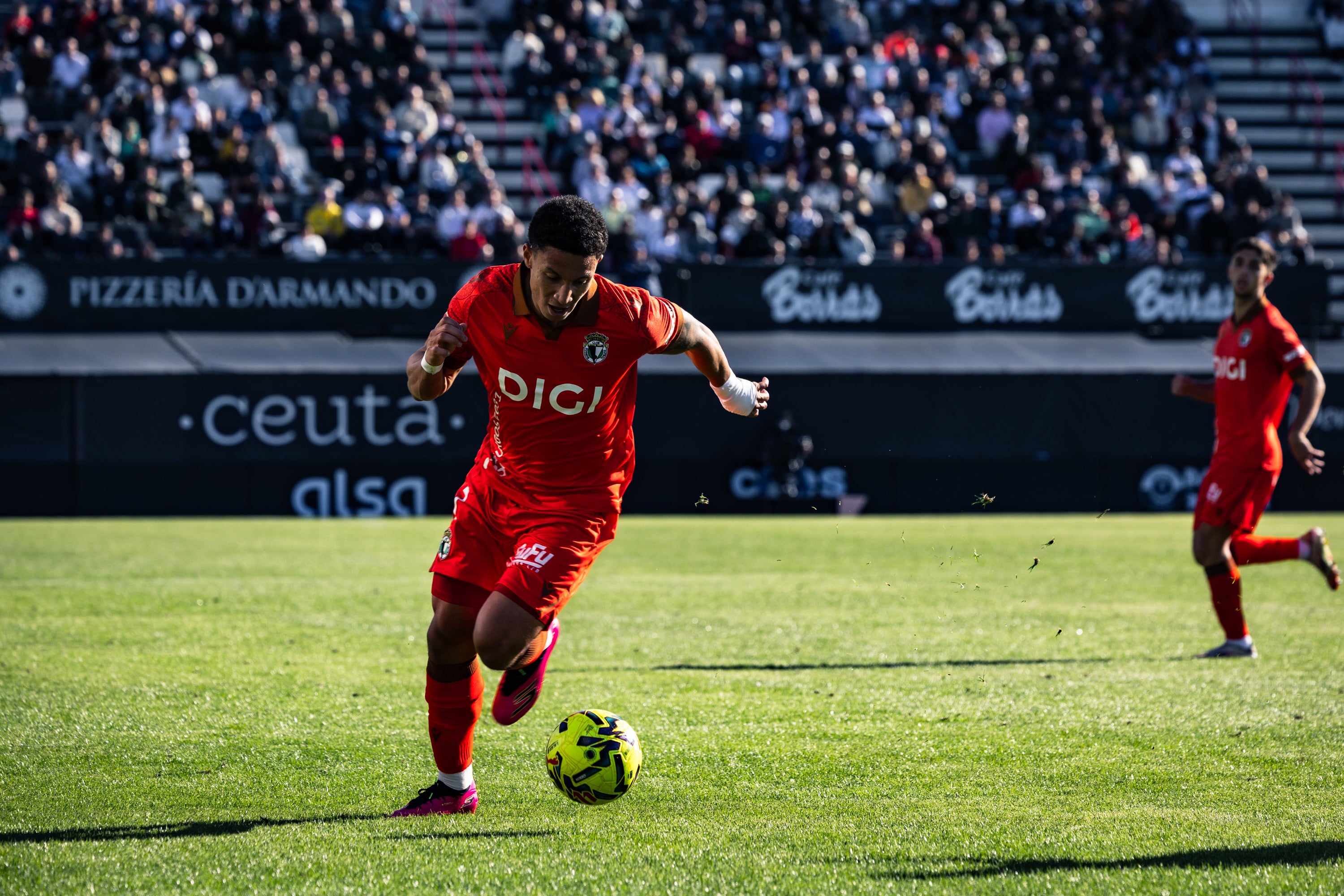 La derrota del Burgos CF en Ceuta, en imágenes